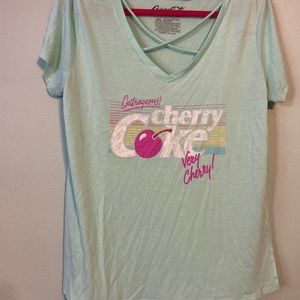Cherry coke tee